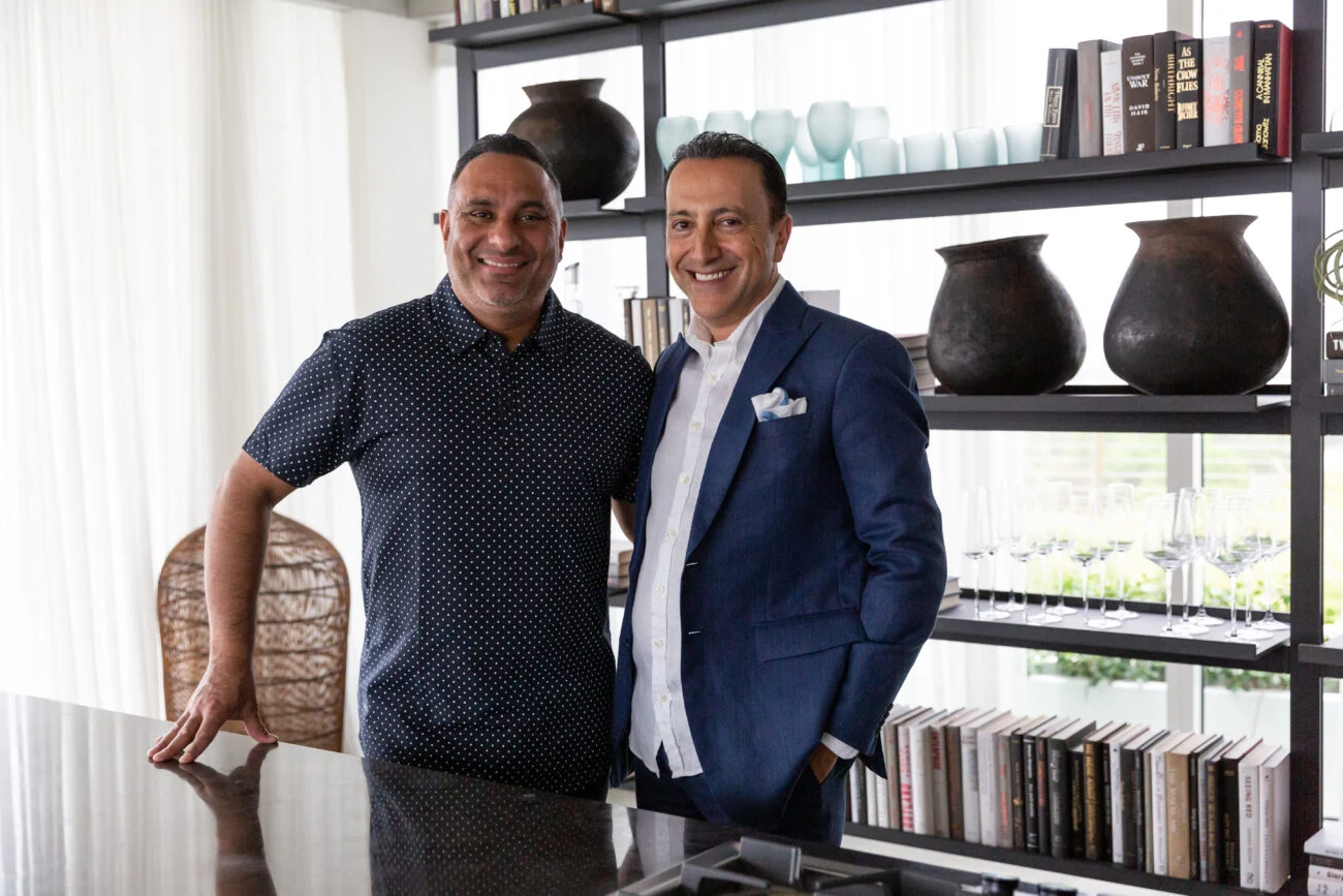 Russell Peters and Simon S. Mass